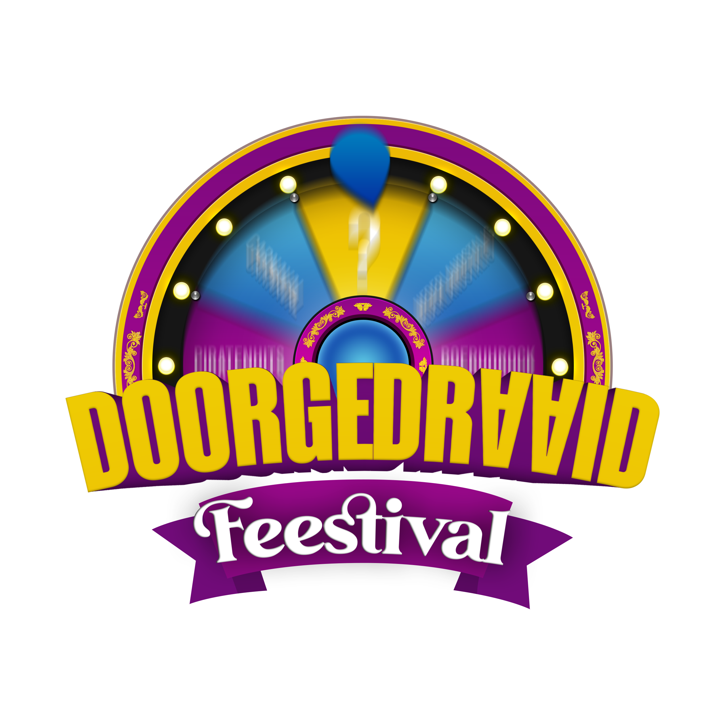 Logo - Doorgedraaid Feestival 2024